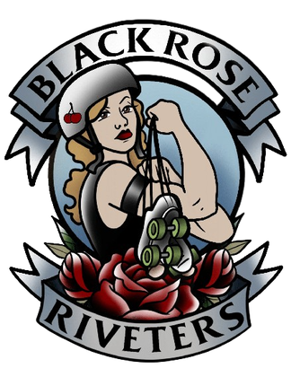 Black Rose Riveters logo